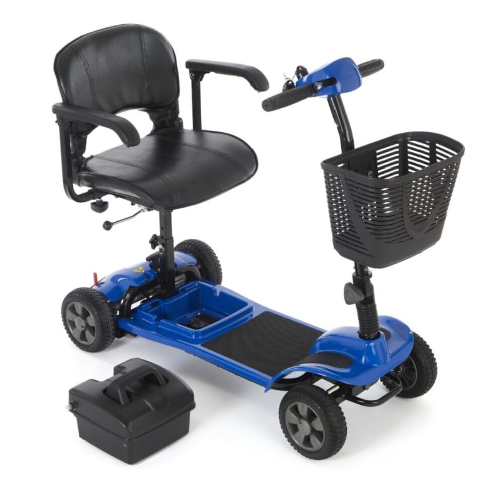View eTravel Portable Mobility Scooter Blue information