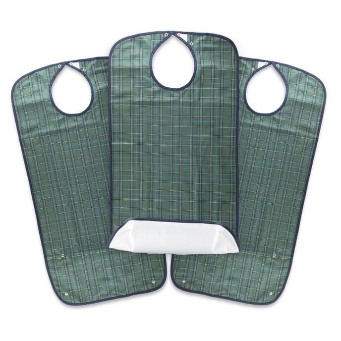 everyday bib large green pack of 3