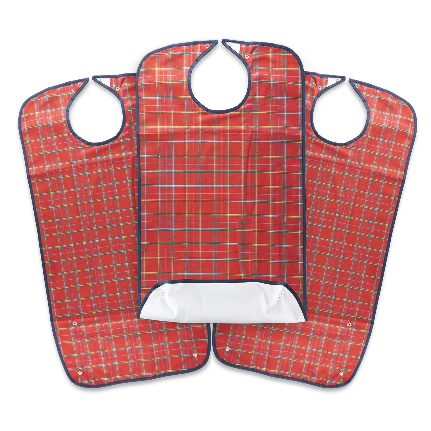 View Everyday Bib Large Red Pack of 3 information