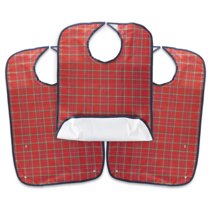 everyday bib medium red pack of 3