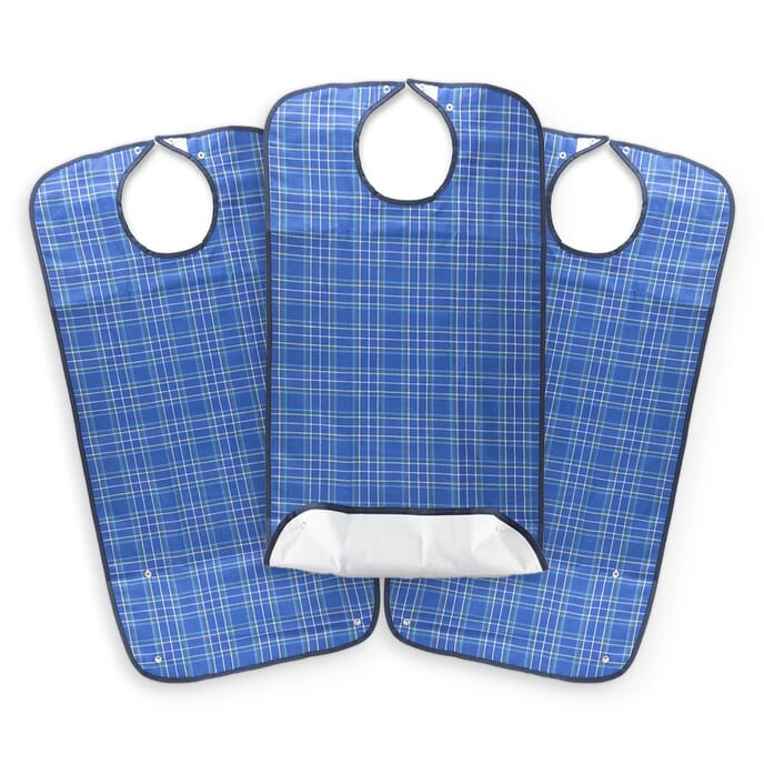 everyday bib triple pack large blue