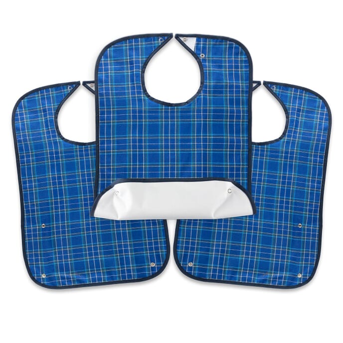 everyday bib triple pack small blue