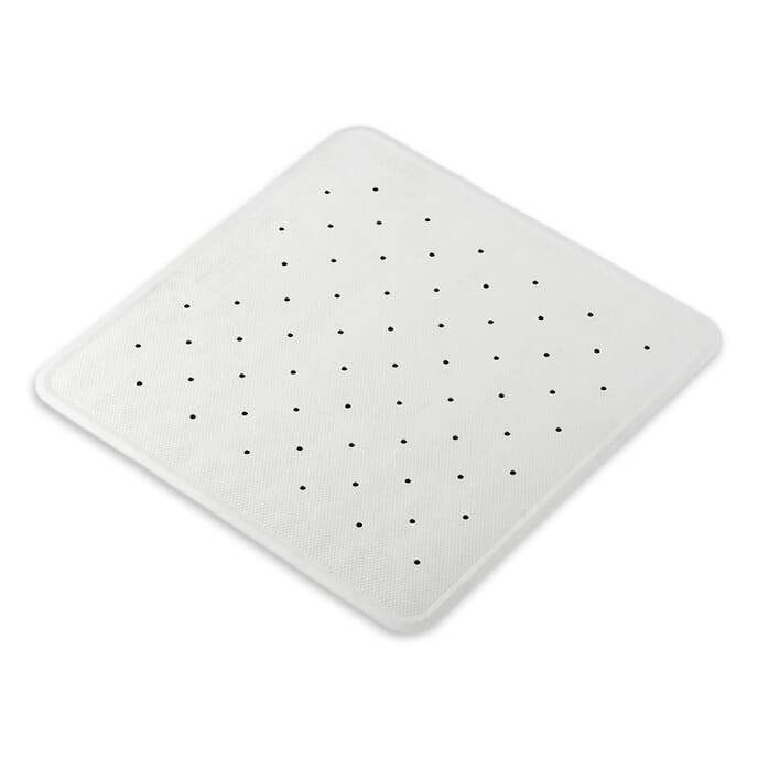 everyday shower mat white regular