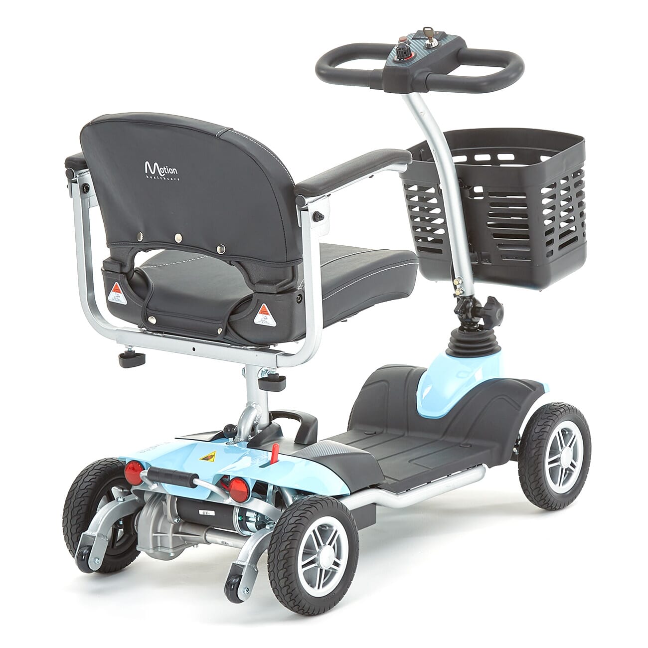 evolite boot scooter light blue back