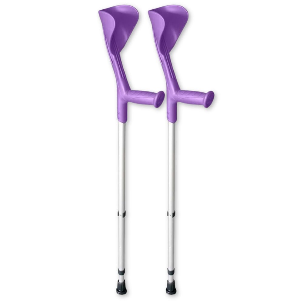 View Evolution Elbow Crutches Pair Purple information