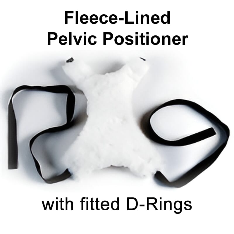 View Exclusive Accessories when Ordering a Kirton Stirling Chair Fleece Pelvic Positioner information