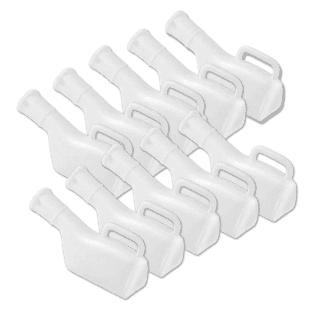 extended neck urinal for men pack of 10