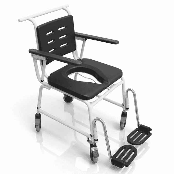 extra wide combi commode shower chair