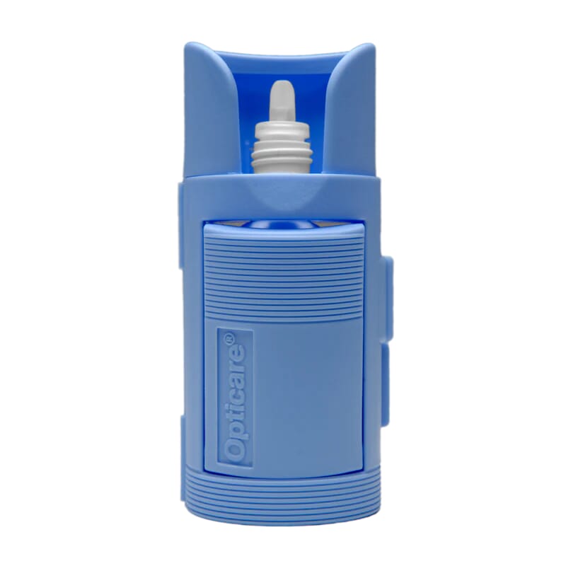eye drop dispenser blue
