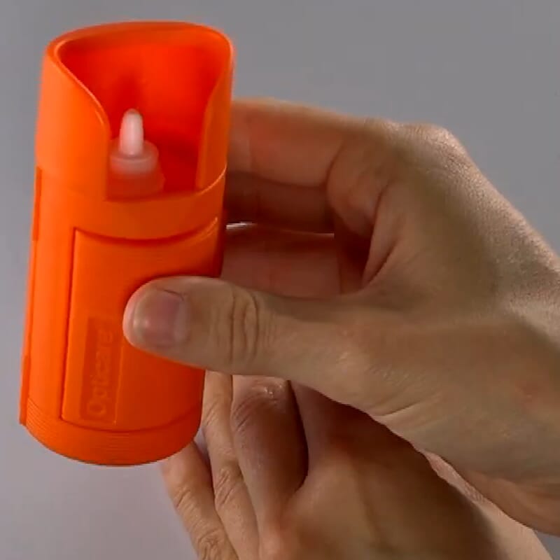 View Eye Drop Dispenser Orange information