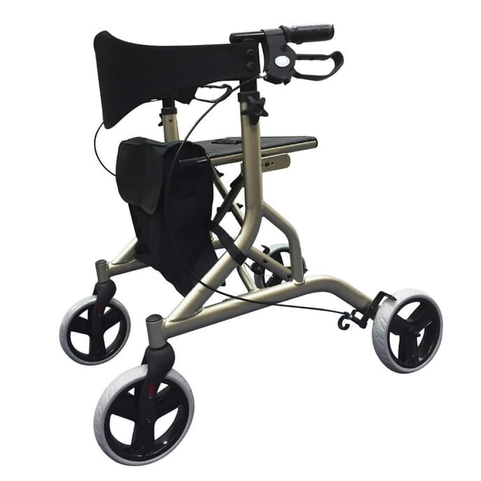 falcon rollator silver