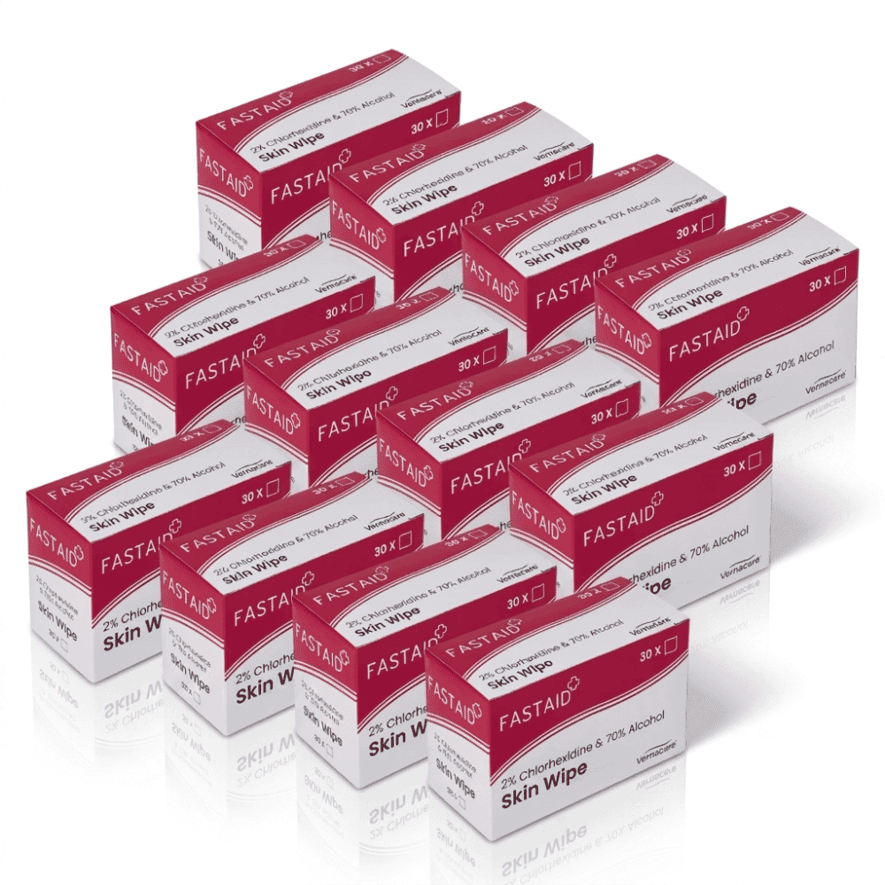 fast aid skin wipes 12 packs multi