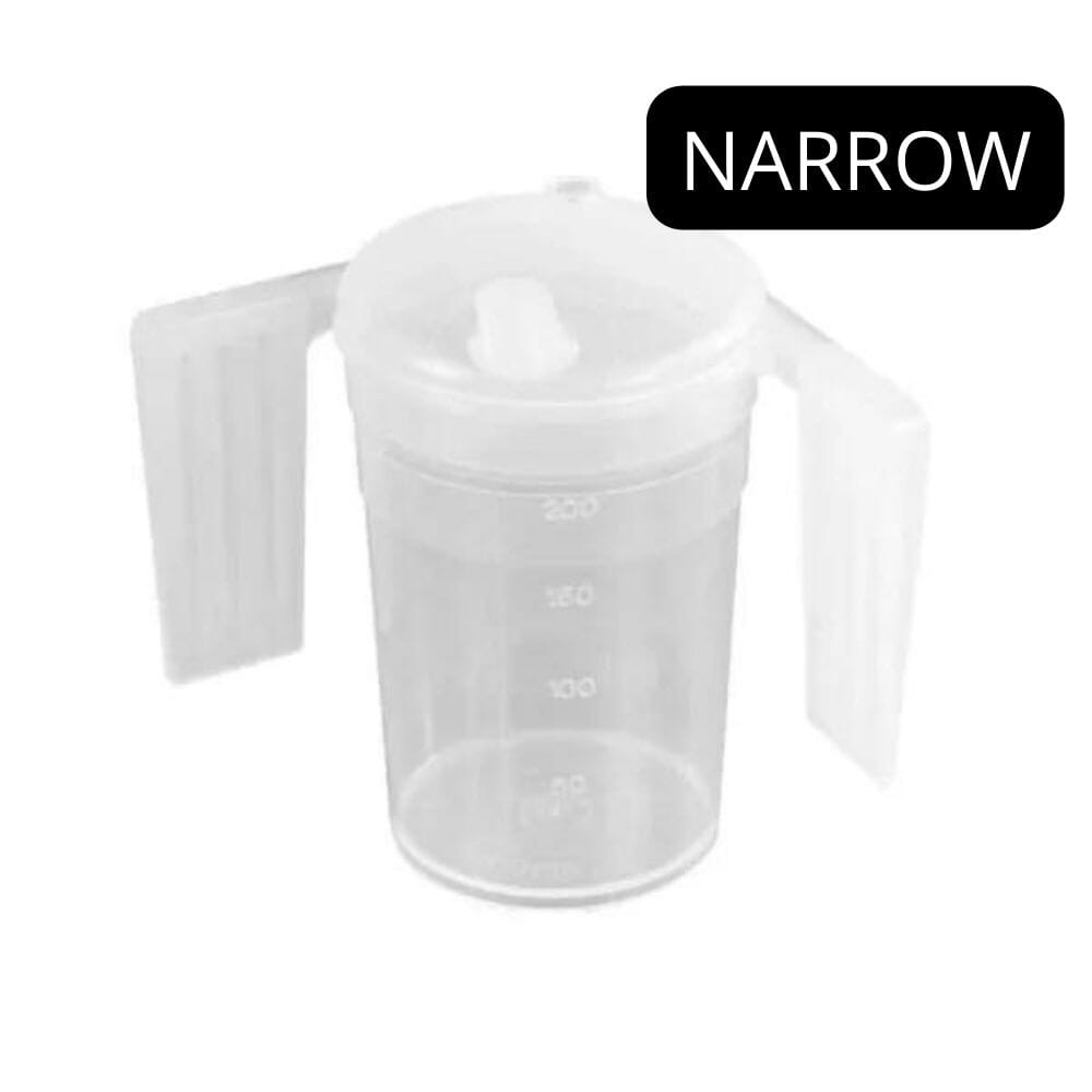 View Feeder Cup With Handle Feeder Cup With Twin Handles Narrow Spout information