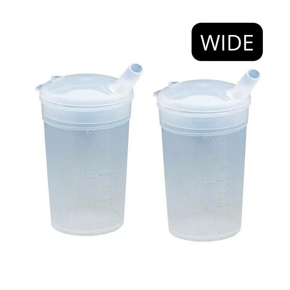 View Feeding Beakers and Lids Twin Pack Wide Spout 10 Packs 20 Units information