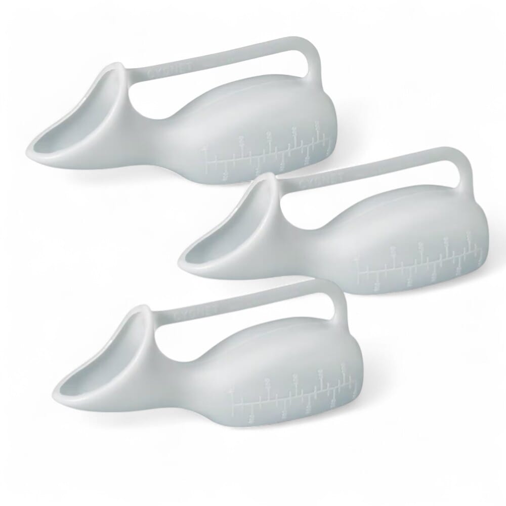 female urinal with handle pack of 3