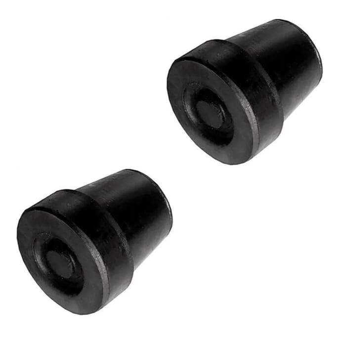 ferrules 16mm style two black pack of 2