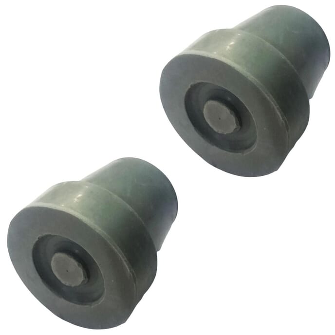 ferrules 16mm style two grey pack of 2