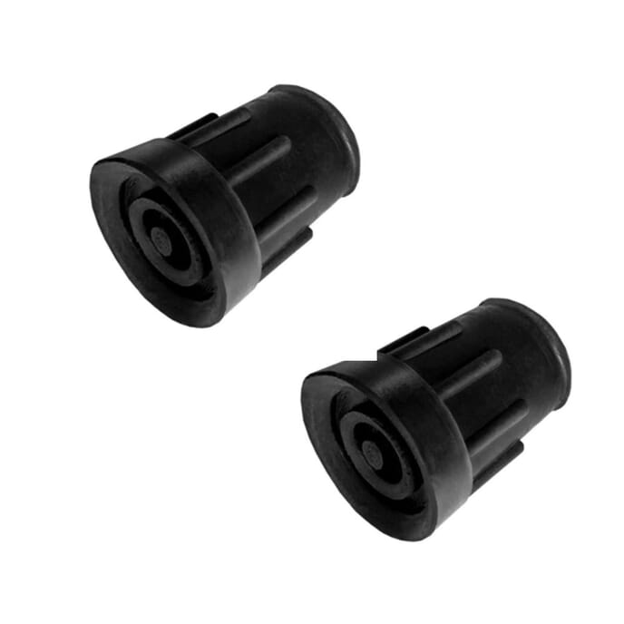 ferrules 19mm style one black pack of 2