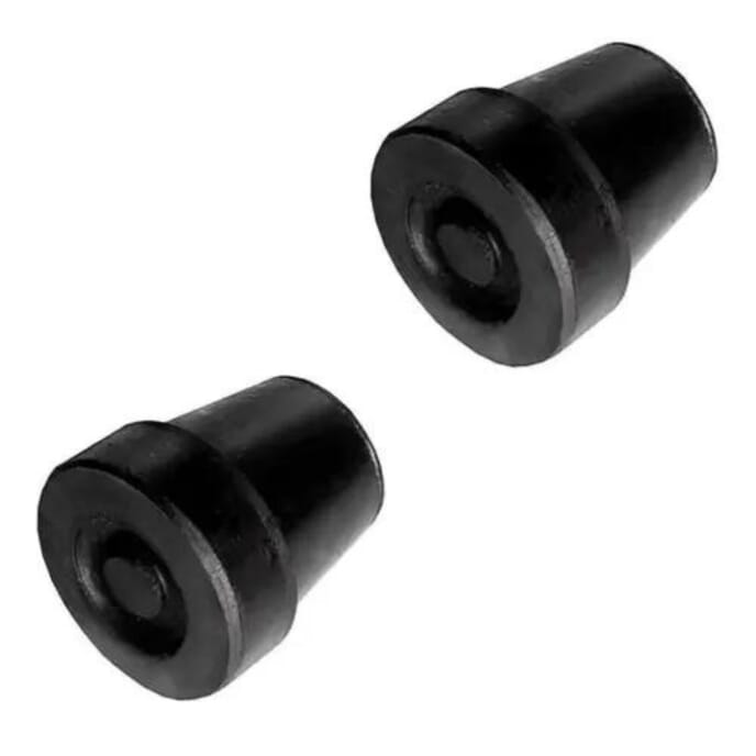 ferrules 19mm style two black pack of 2