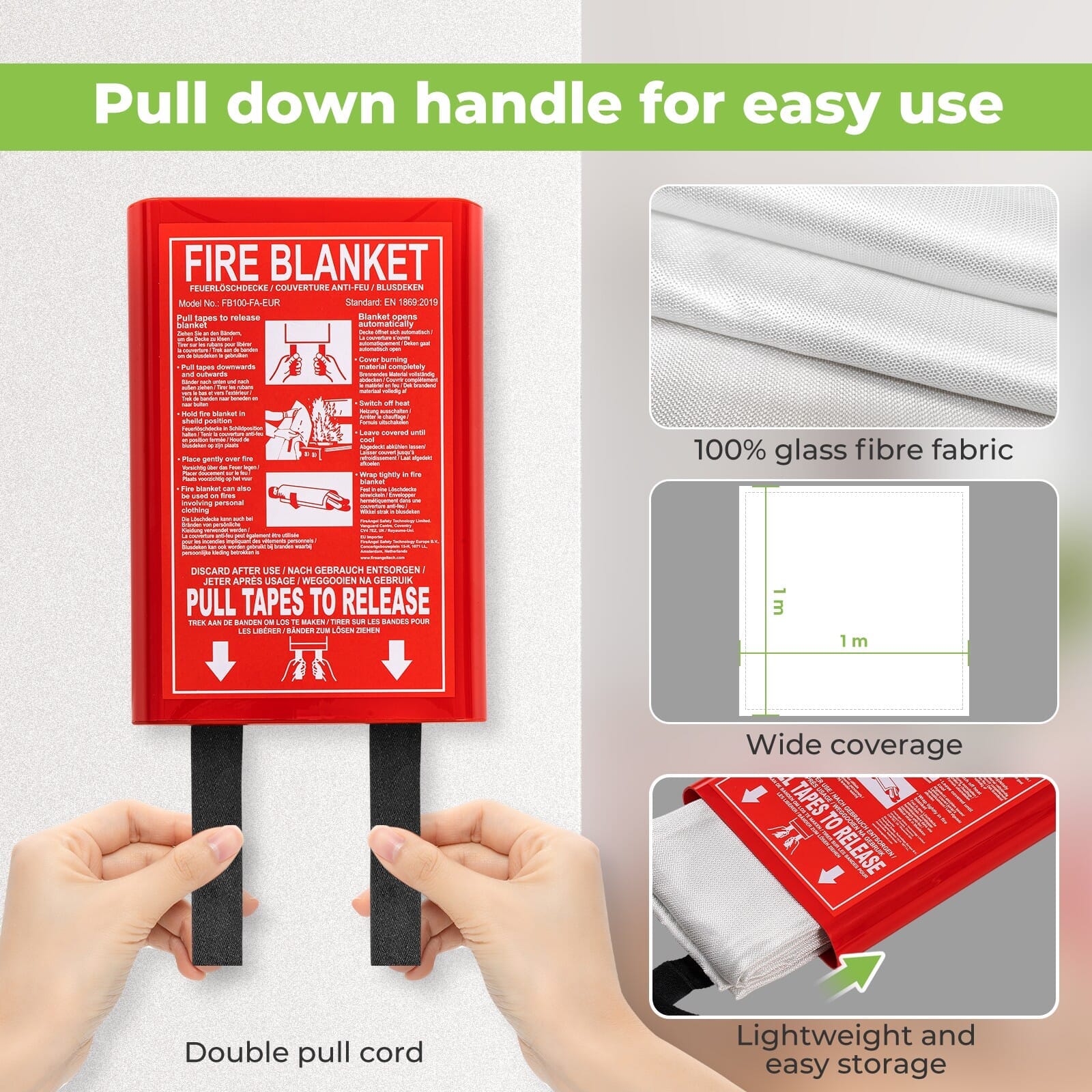 fire blanket infographic