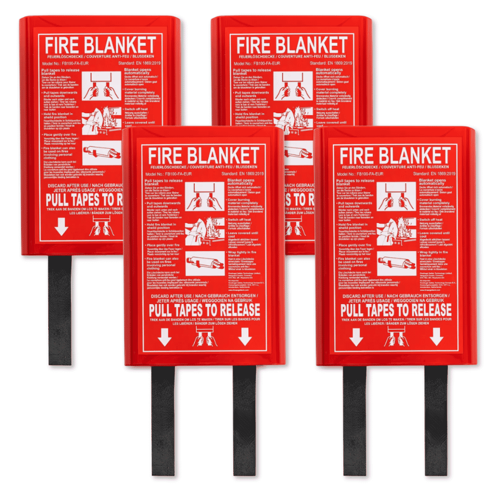 fireangel fire blanket pack of 4