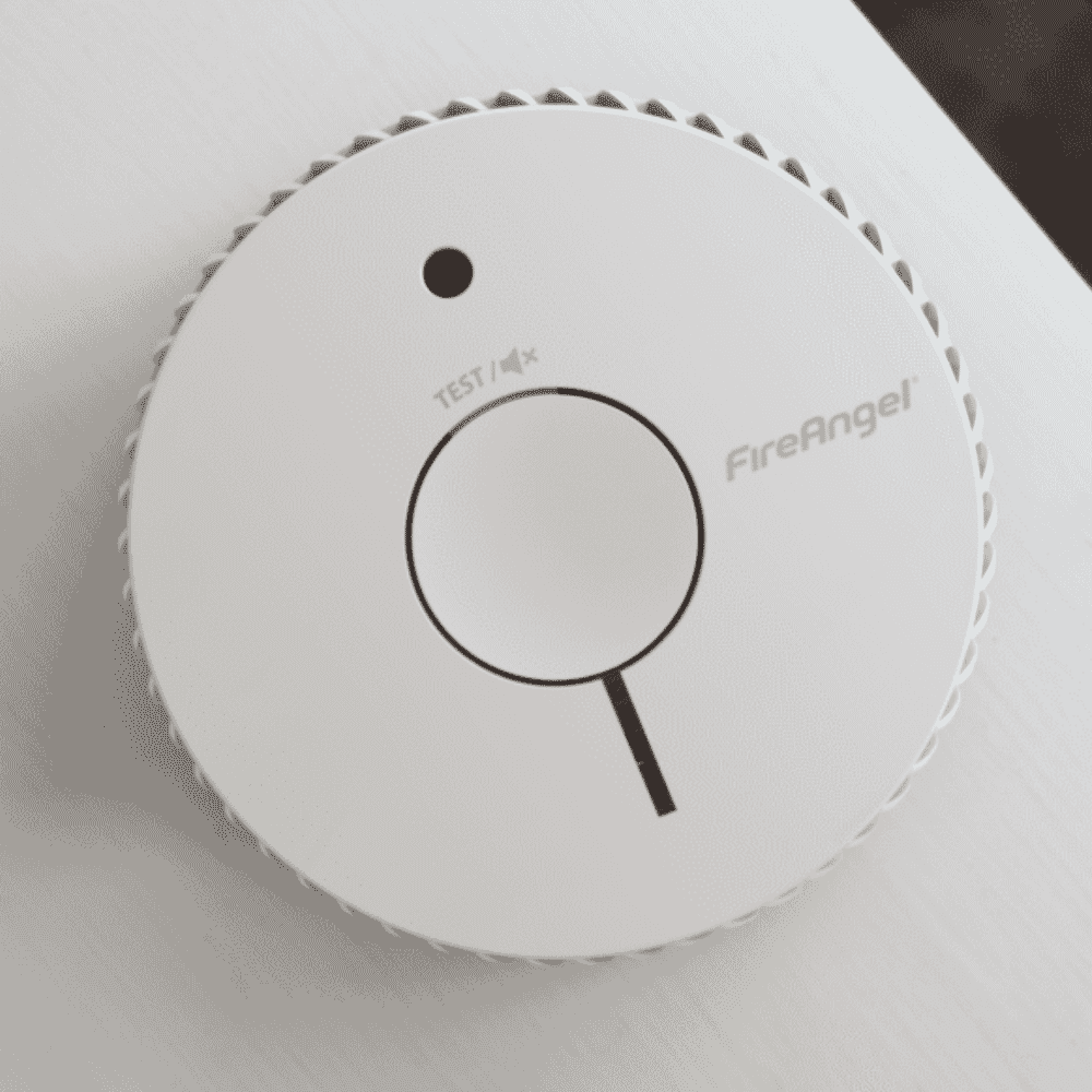 fireangel five year optical smoke alarm in situ