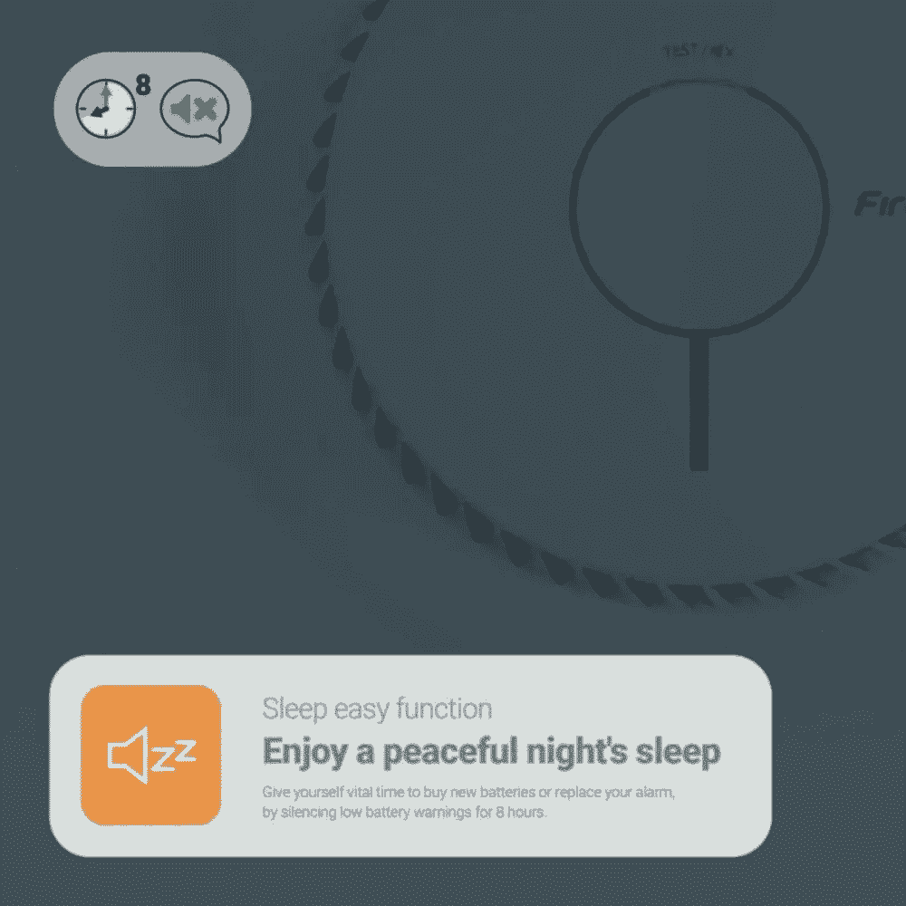 fireangel five year optical smoke alarm sleep easy