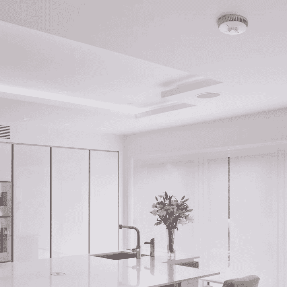 fireangel kitchen heat alarm in situ
