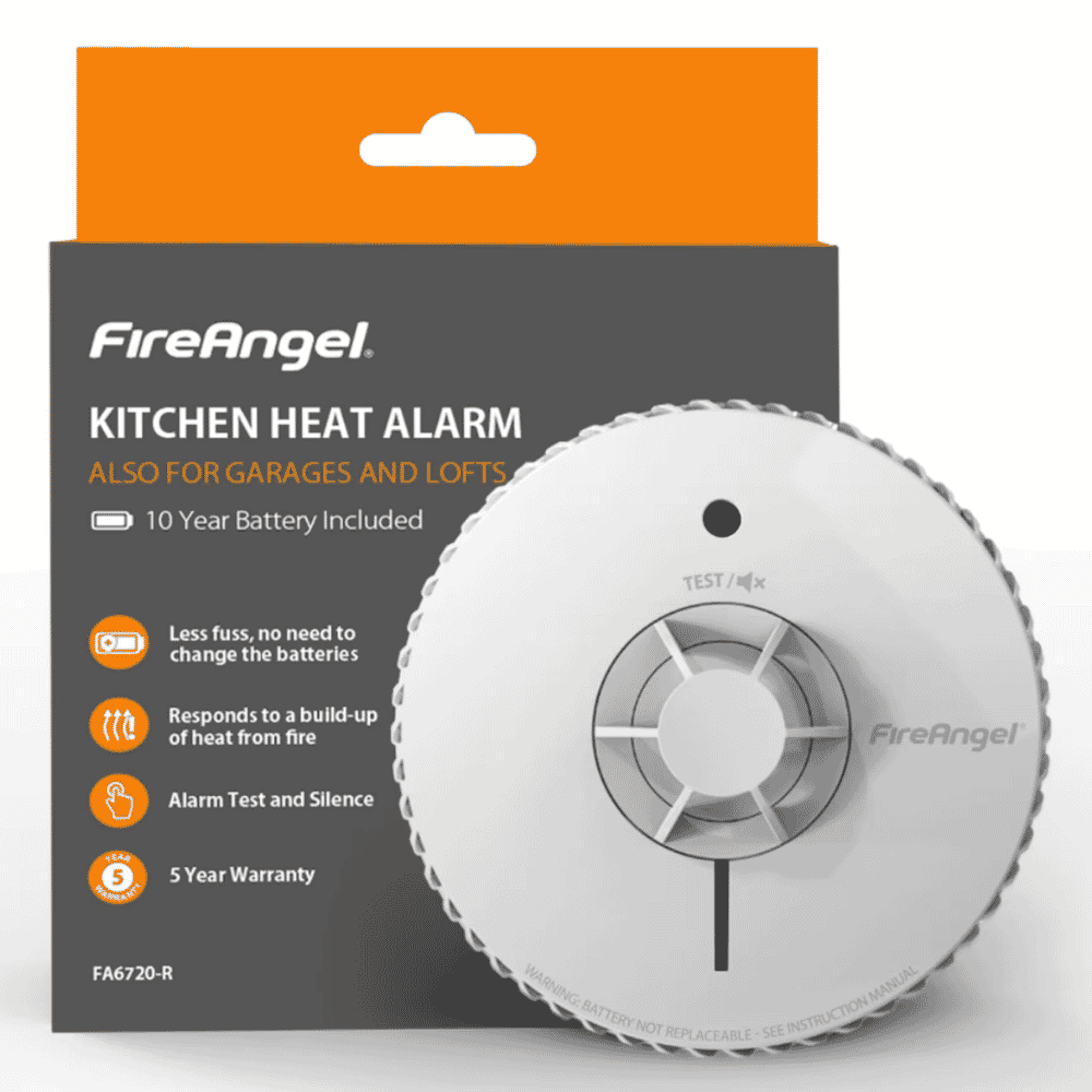 fireangel kitchen heat alarm packaging