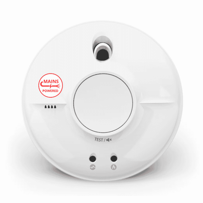 fireangel mains powered optical smoke alarm