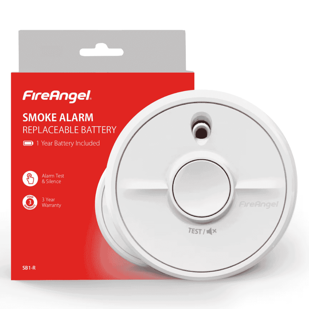 fireangel one year optical smoke alarm box