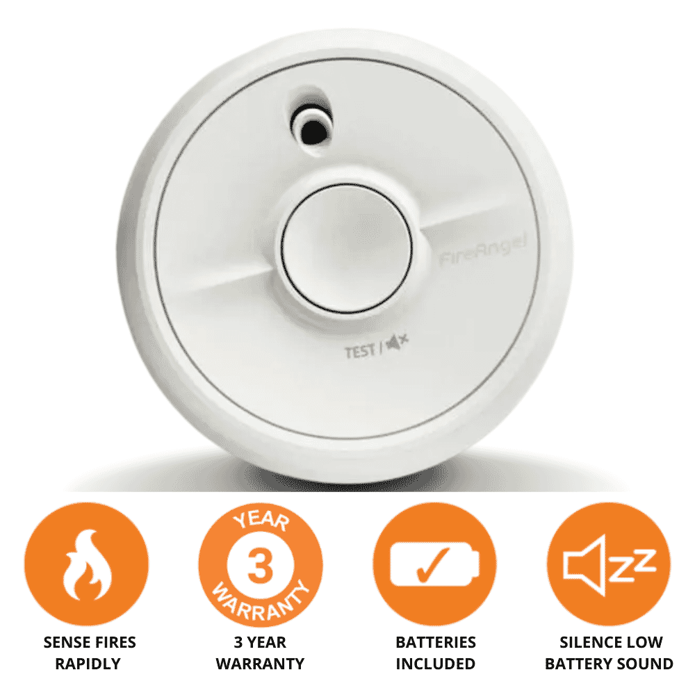 fireangel one year optical smoke alarm features