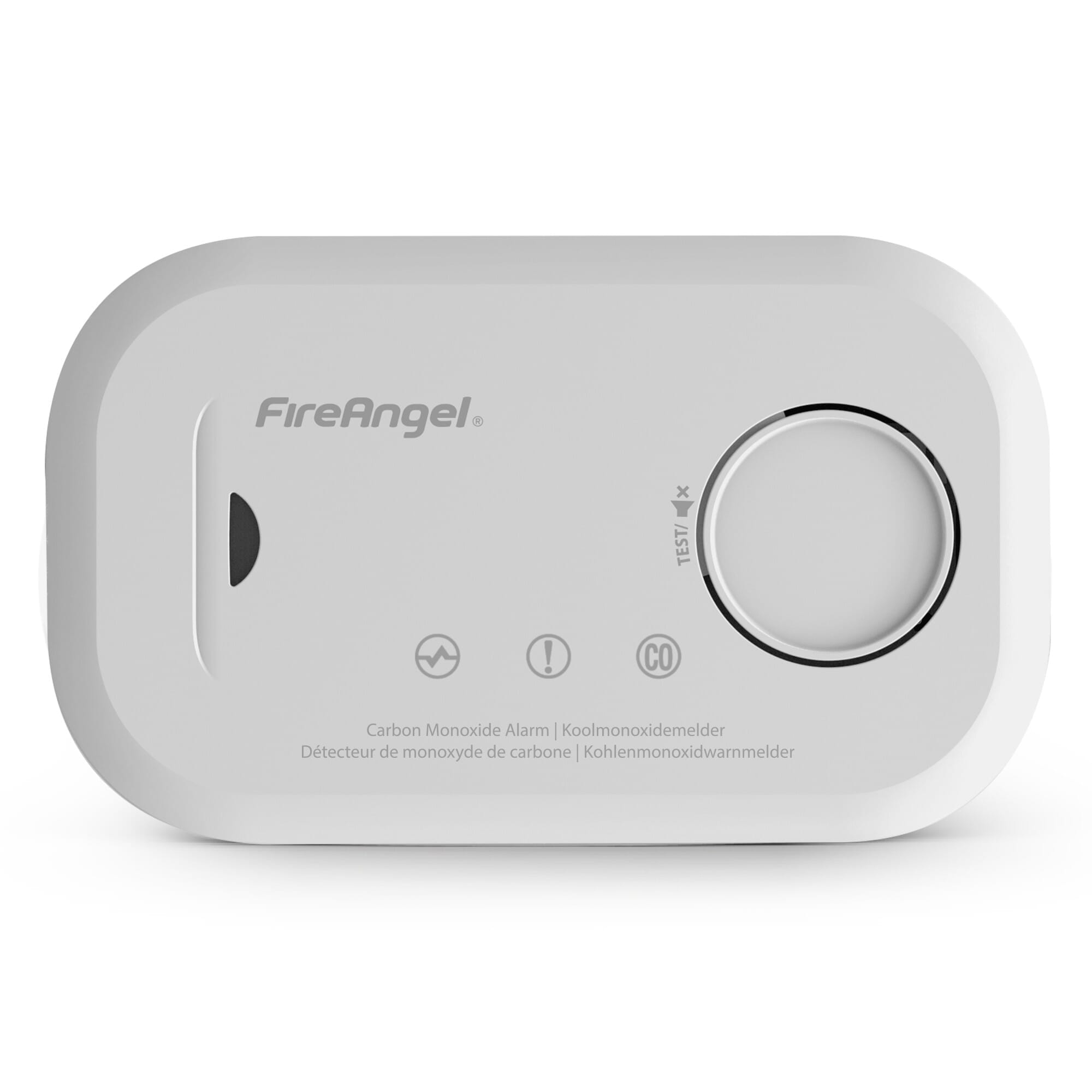 fireangel ten year carbon monoxide alarm front