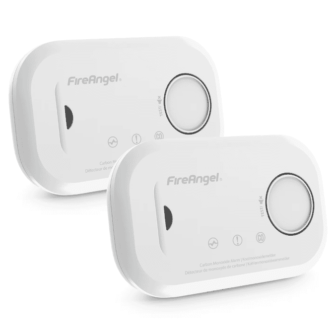 fireangel ten year carbon monoxide alarm twin pack