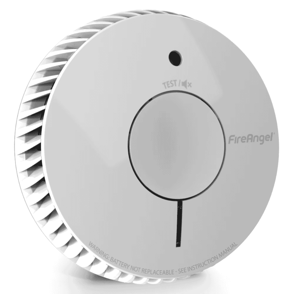 fireangel ten year optical smoke alarm angle
