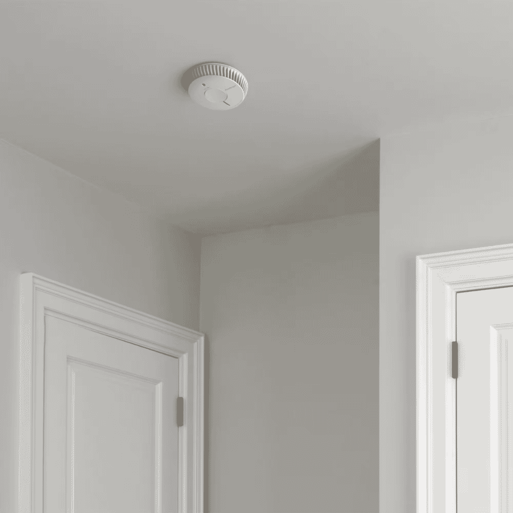 fireangel ten year optical smoke alarm in situ