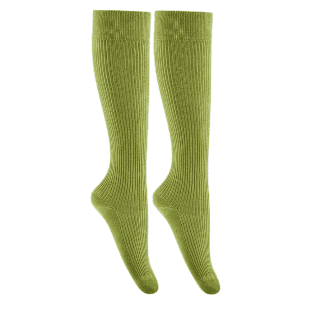fitlegs bamboo compression socks olive