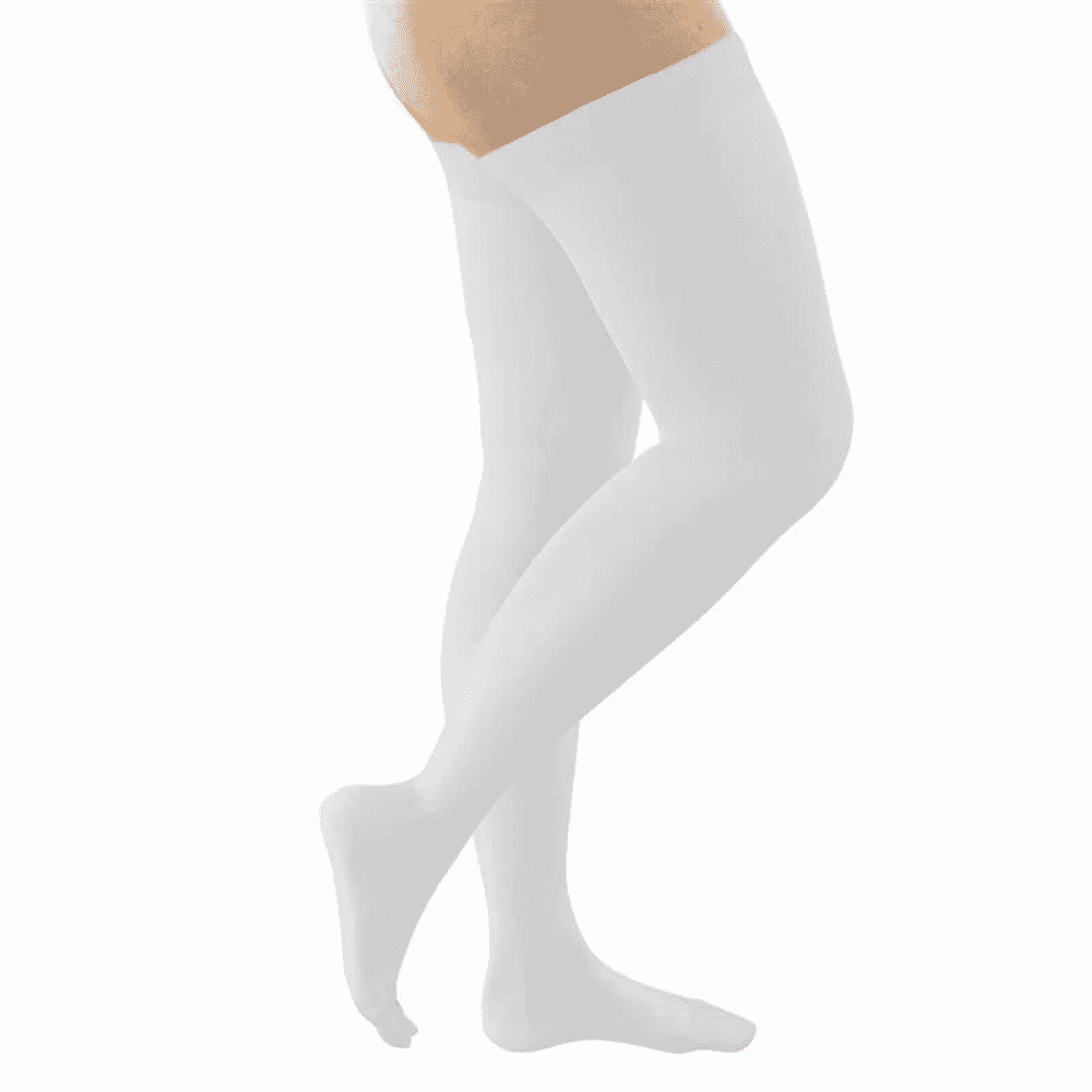 fitlegs lymphoedema stockings white