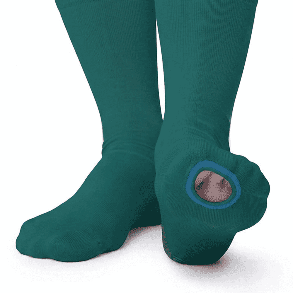 fitlegs open toe compression socks toe