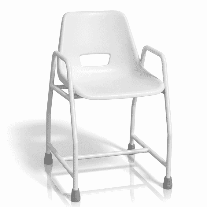 fixed height shower chair
