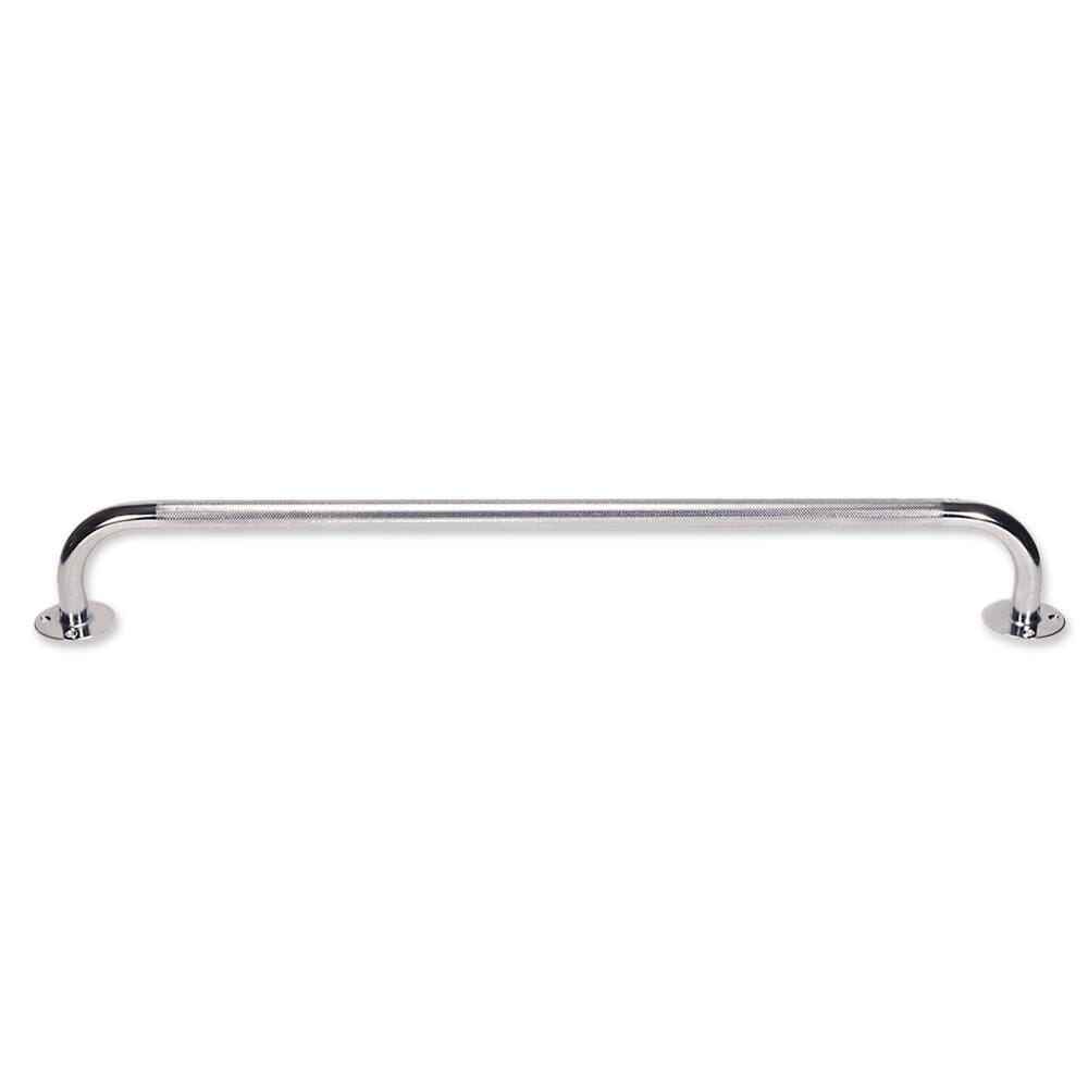 flanged grab rails chrome 32