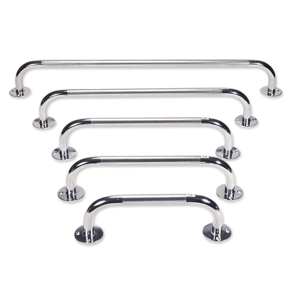 Flanged Grab Rails Chrome