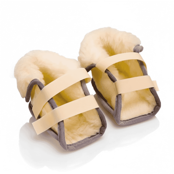 fleece heel protectors pair