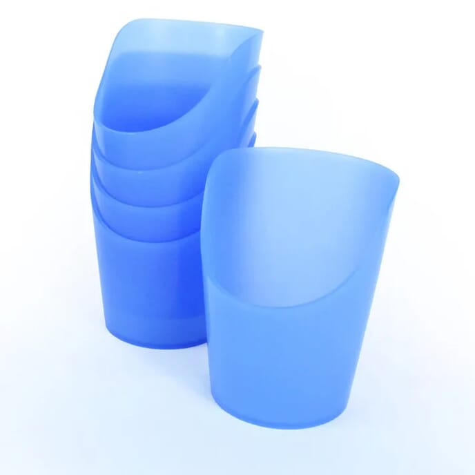 flexi cut cups pack of 5 blue