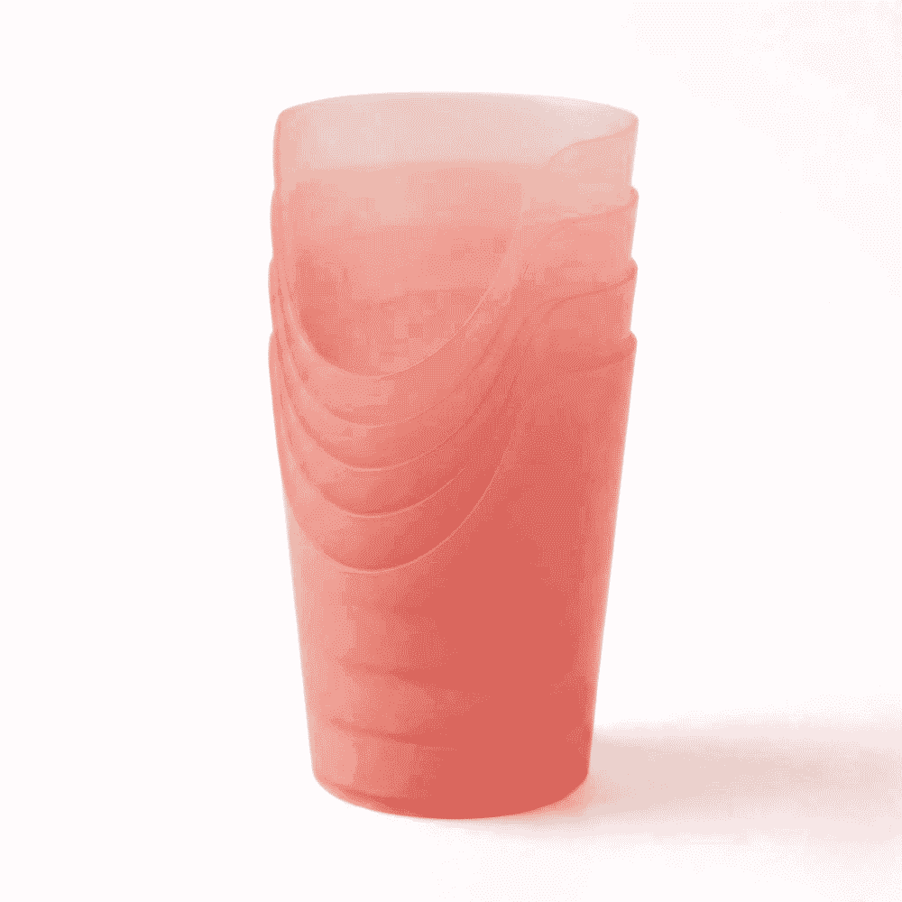 flexi cut cups red pack of 5