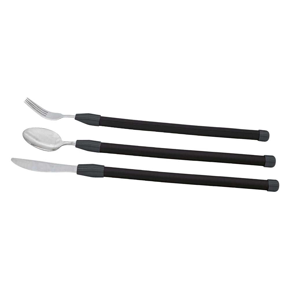 flexible cutlery set black