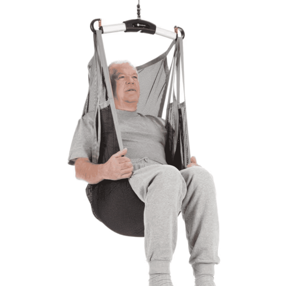 flexible net sling front
