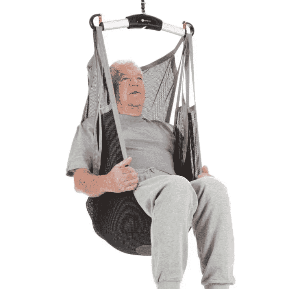 flexible toileting sling front