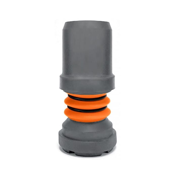 flexyfoot crutch ferrule grey single