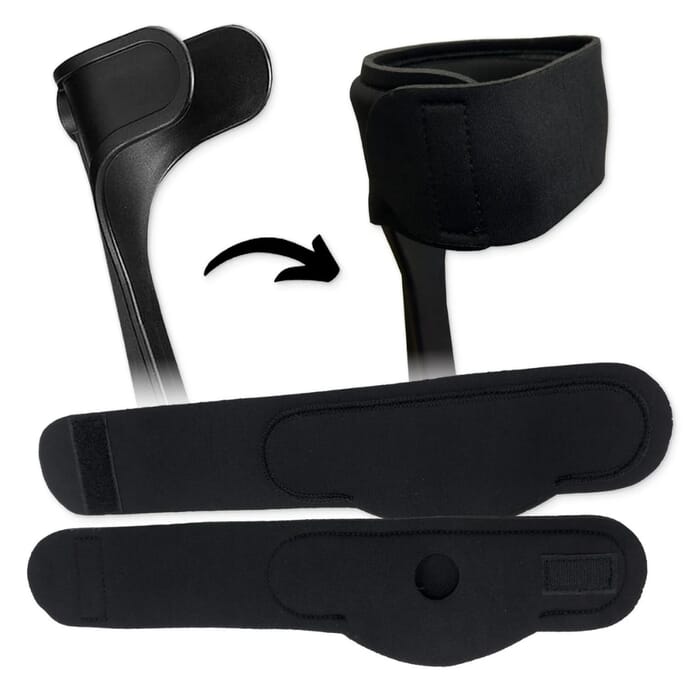 flexyfoot neoprene crutch cuffs pair